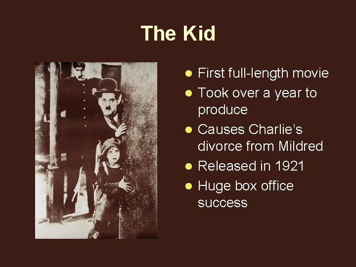 The Kid l l l First full-length movie Took over a year to produce
