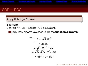 Boolean Theorems Expressing Logic Circuits Analysis of Circuits Canonical Forms Boolean Simplification SOP to Boolean Theorems Expressing Logic Circuits Analysis of Circuits Canonical Forms Boolean Simplification SOP to