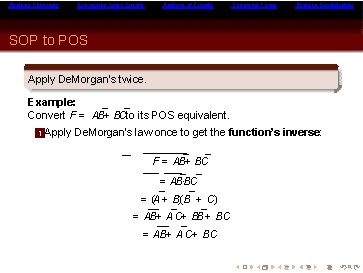 Boolean Theorems Expressing Logic Circuits Analysis of Circuits Canonical Forms Boolean Simplification SOP to