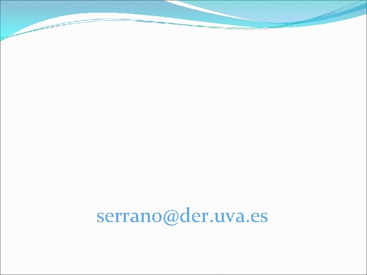 serrano@der. uva. es 