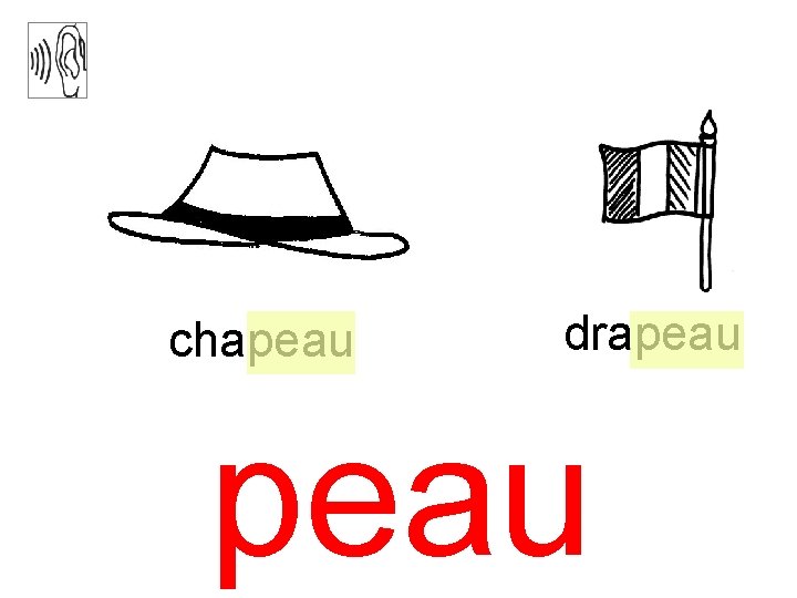 chapeau drapeau 