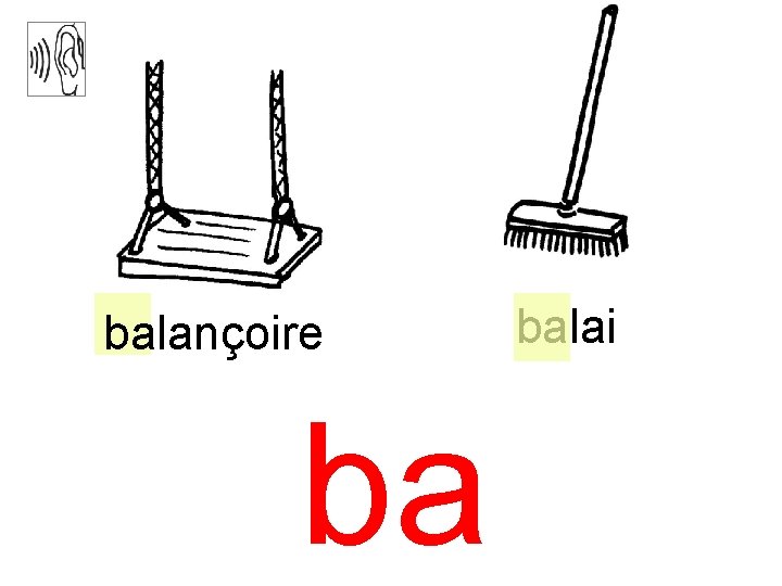 balançoire ba balai 