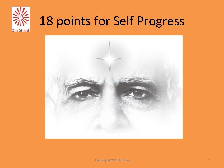 18 points for Self Progress Ramgopal CANCHERLA 4 