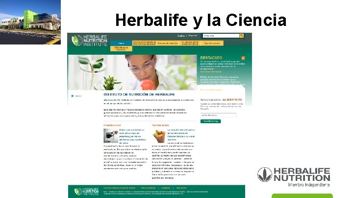 Herbalife y la Ciencia 