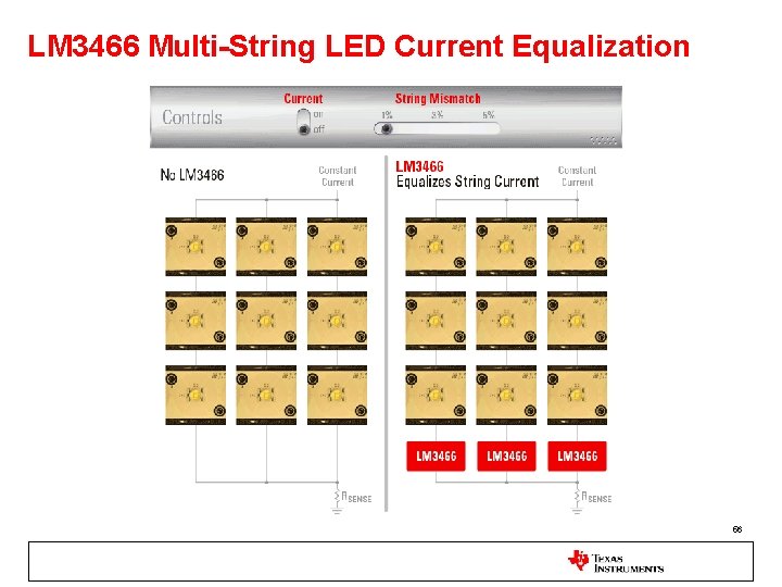 LM 3466 Multi-String LED Current Equalization 56 