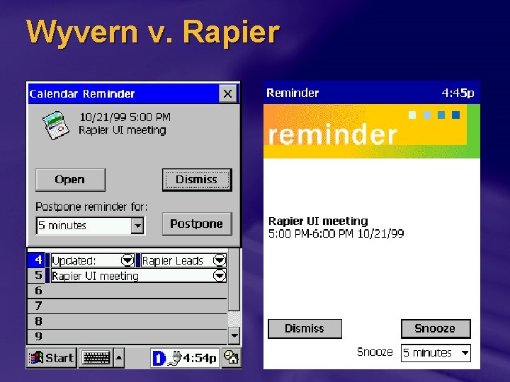 Wyvern v. Rapier 