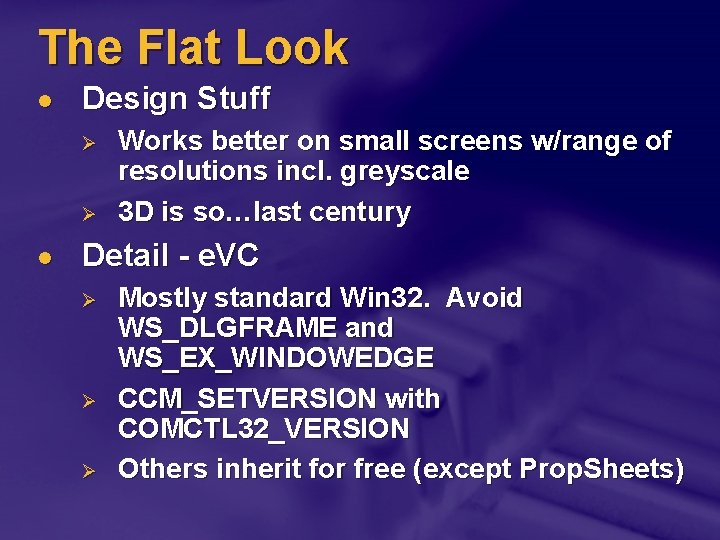 The Flat Look l Design Stuff Ø Ø l Works better on small screens