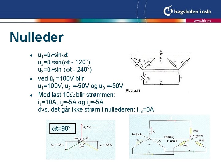 Nulleder l l l u 1=ûf • sin t u 2=ûf • sin( t