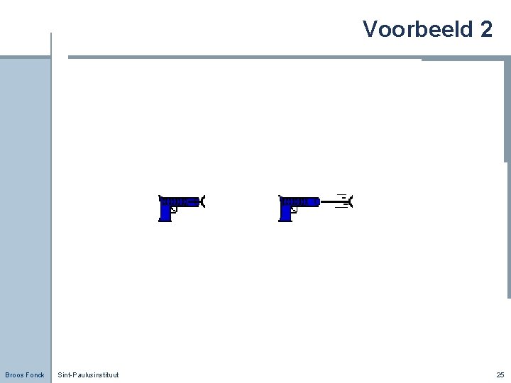 Voorbeeld 2 Broos Fonck Sint-Paulusinstituut 25 