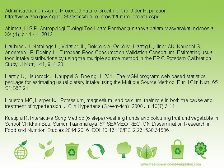 Administration on Aging. Projected Future Growth of the Older Population. http: //www. aoa. gov/Aging_Statistics/future_growth.