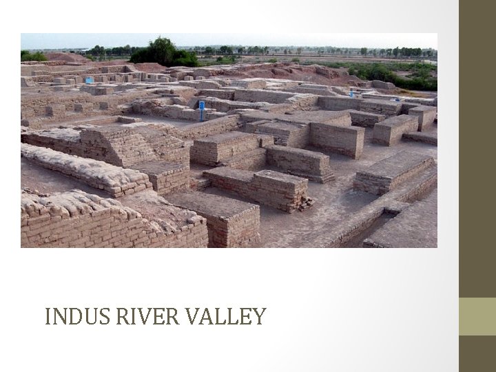 INDUS RIVER VALLEY 