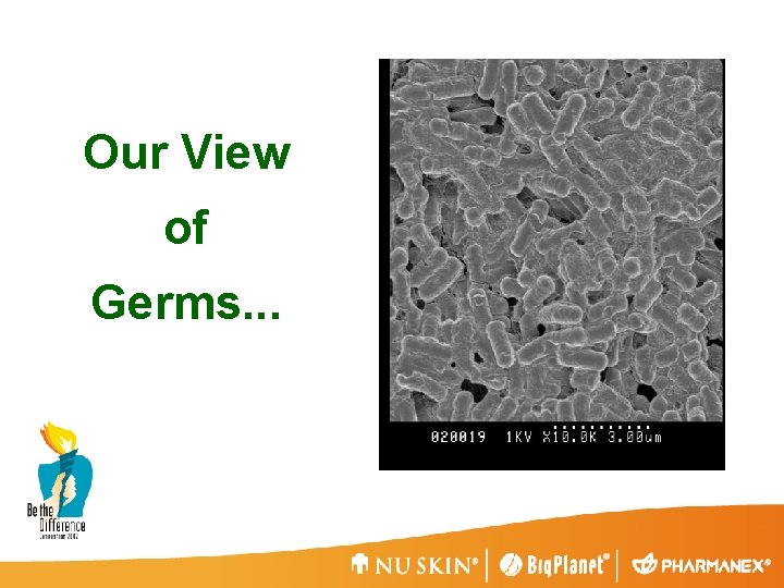 Our View of Germs. . . 