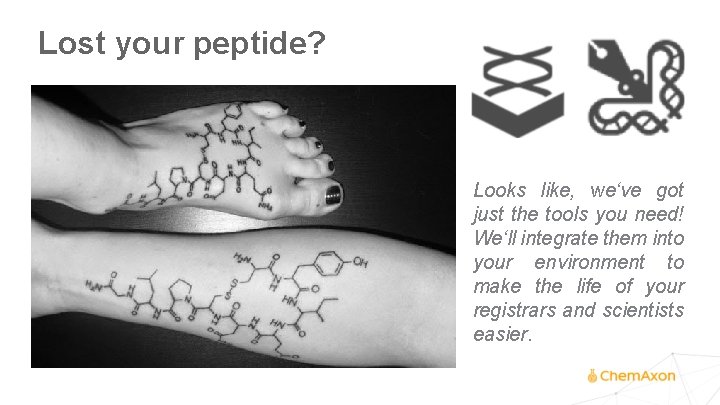Lost your peptide? Looks like, we‘ve got just the tools you need! We‘ll integrate