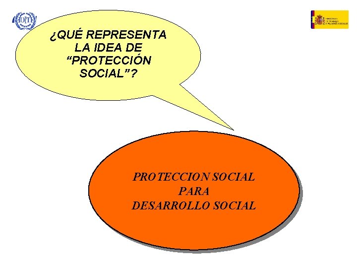 ¿QUÉ REPRESENTA LA IDEA DE “PROTECCIÓN SOCIAL”? PROTECCION SOCIAL PARA DESARROLLO SOCIAL 