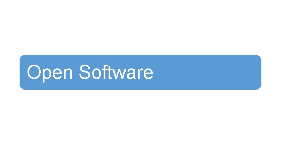 Open Software 