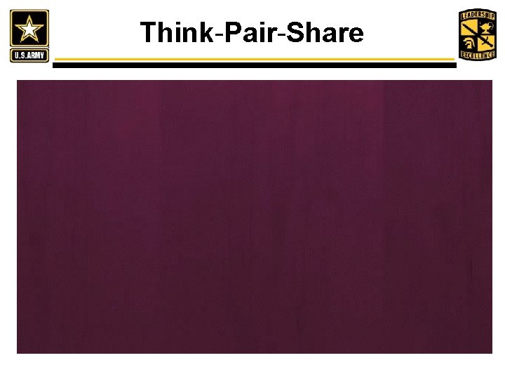Think-Pair-Share 