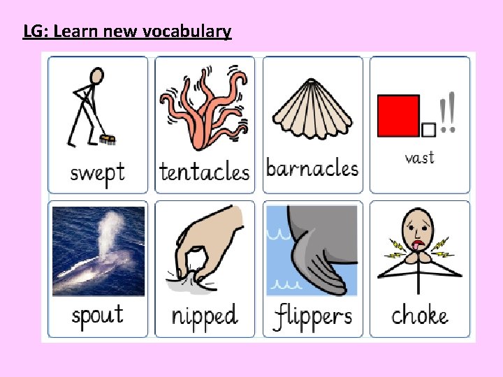 LG: Learn new vocabulary 