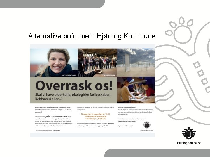 Alternative boformer i Hjørring Kommune 