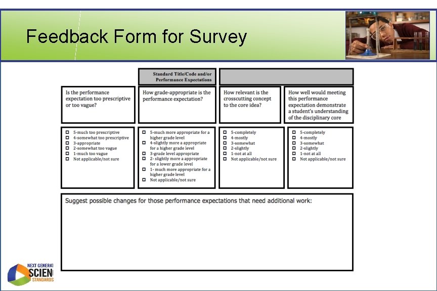 Feedback Form for Survey 