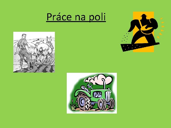 Práce na poli 