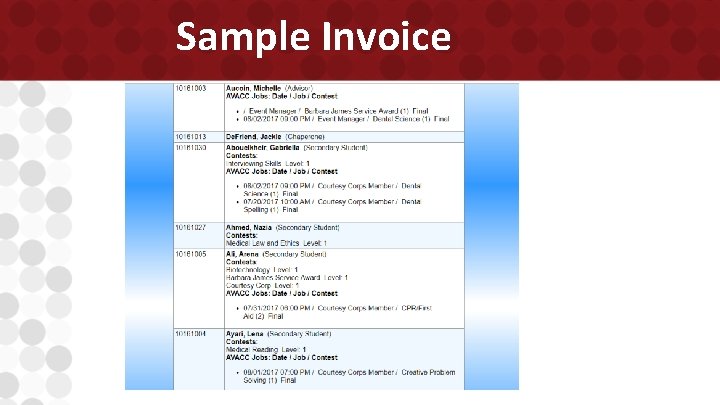 Sample Invoice 