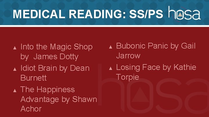 MEDICAL READING: SS/PS ▲ ▲ ▲ Into the Magic Shop by James Dotty Idiot