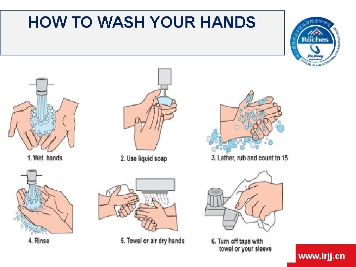 HOW TO WASH YOUR HANDS www. lrjj. cn 