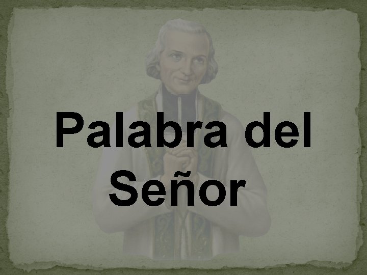 Palabra del Señor 