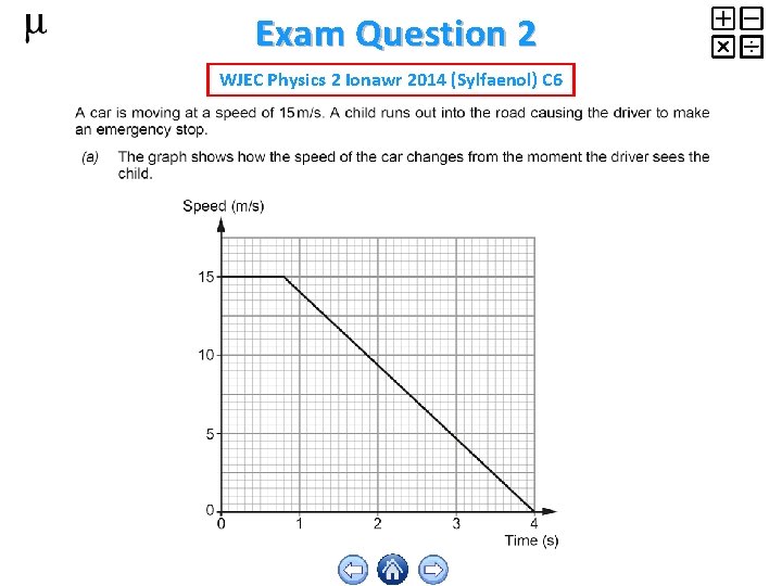 Exam Question 2 WJEC Physics 2 Ionawr 2014 (Sylfaenol) C 6 