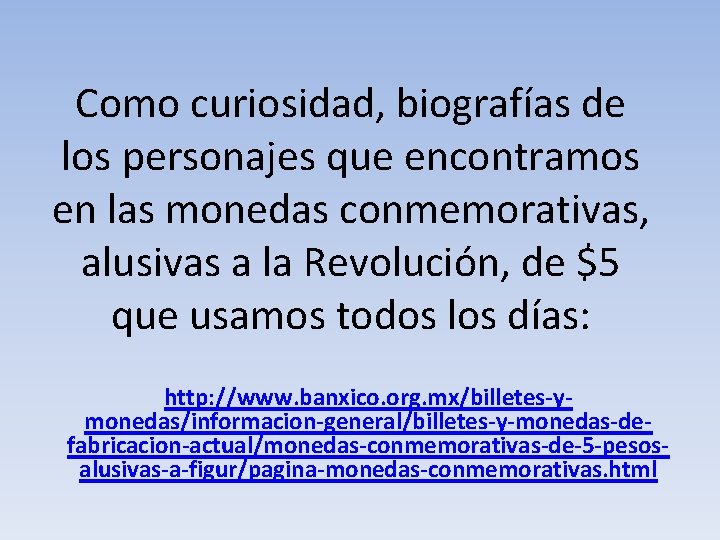 Como curiosidad, biografías de los personajes que encontramos en las monedas conmemorativas, alusivas a