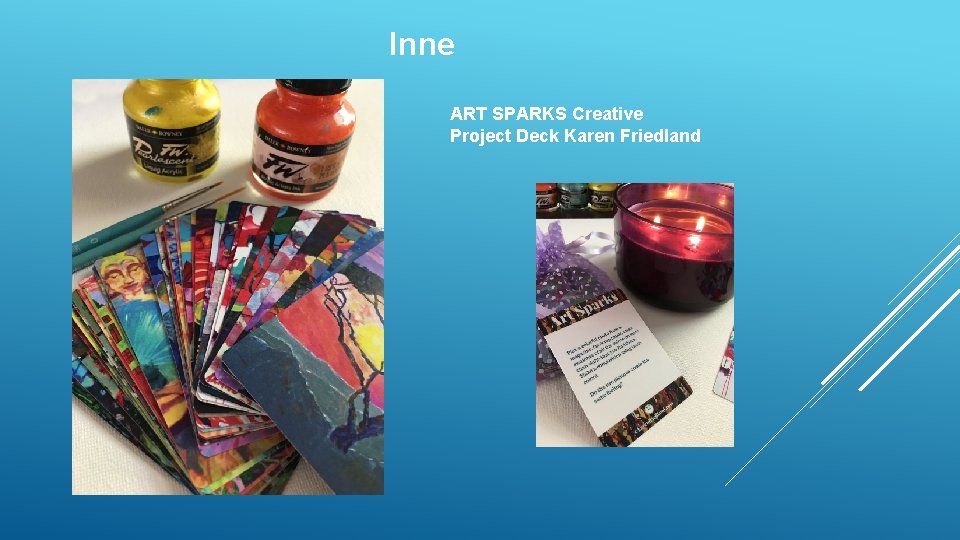 Inne ART SPARKS Creative Project Deck Karen Friedland 