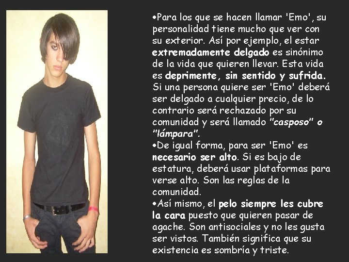 ·Paraellos que seva, hacen llamar 'Emo', su Mientras el tímido reflexiona, valiente triunfa y