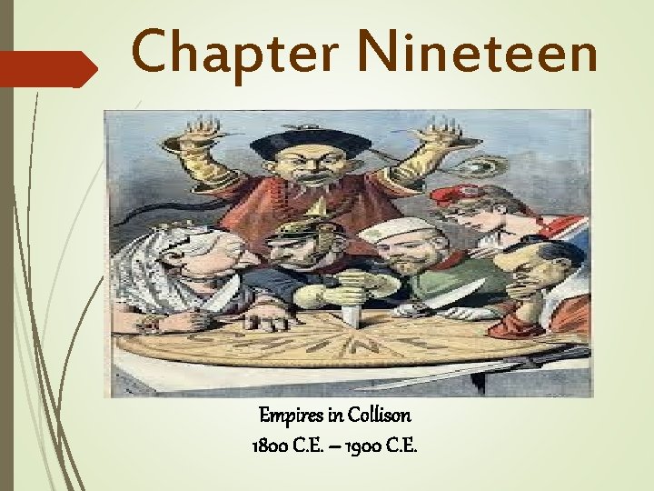 Chapter Nineteen Empires in Collison 1800 C. E. – 1900 C. E. 