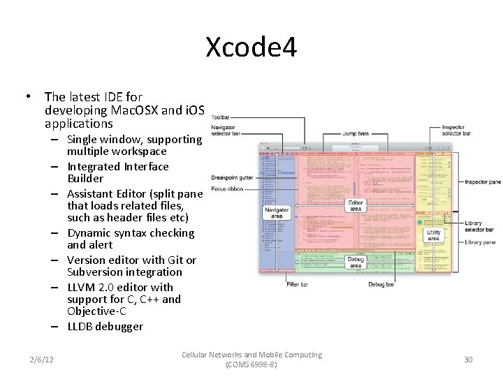 Xcode 4 • The latest IDE for developing Mac. OSX and i. OS applications