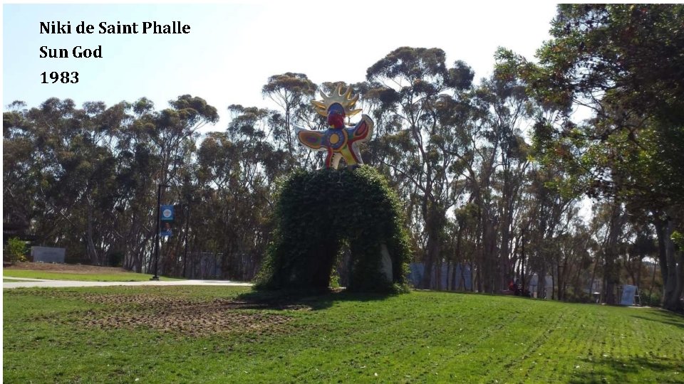 Niki de Saint Phalle Sun God Niki de Saint Phalle 1983 