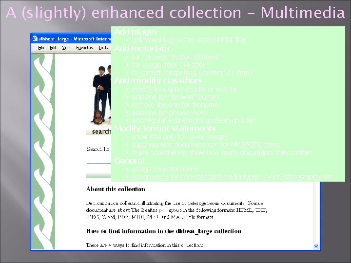 A (slightly) enhanced collection - Multimedia Add plugin § Unknown. Plug, set to accept