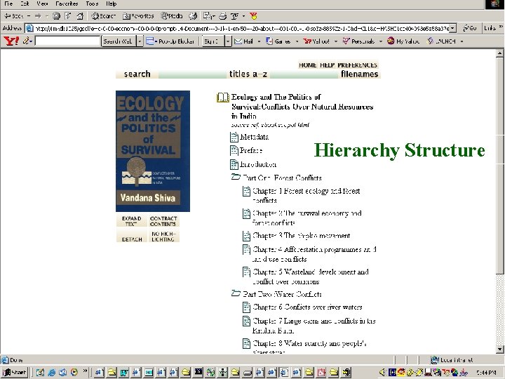 Hierarchy Structure 