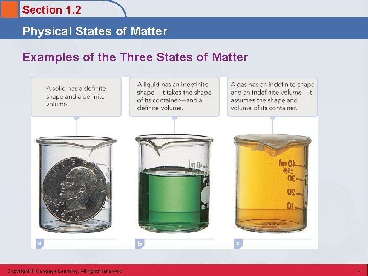Chapter 1 Basic Concepts About Matter Chapter 1