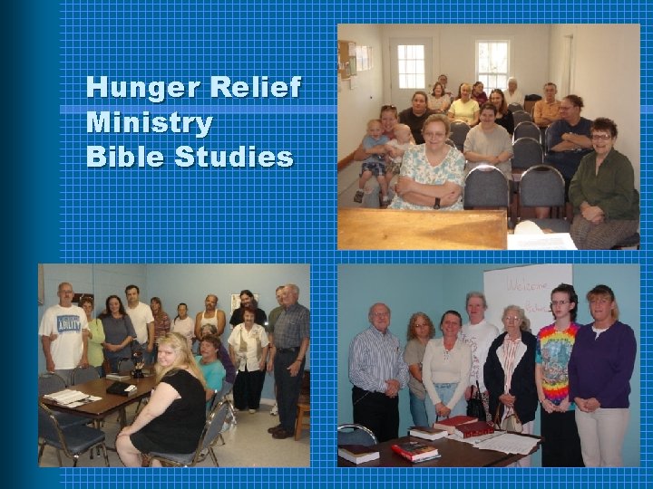 Hunger Relief Ministry Bible Studies 