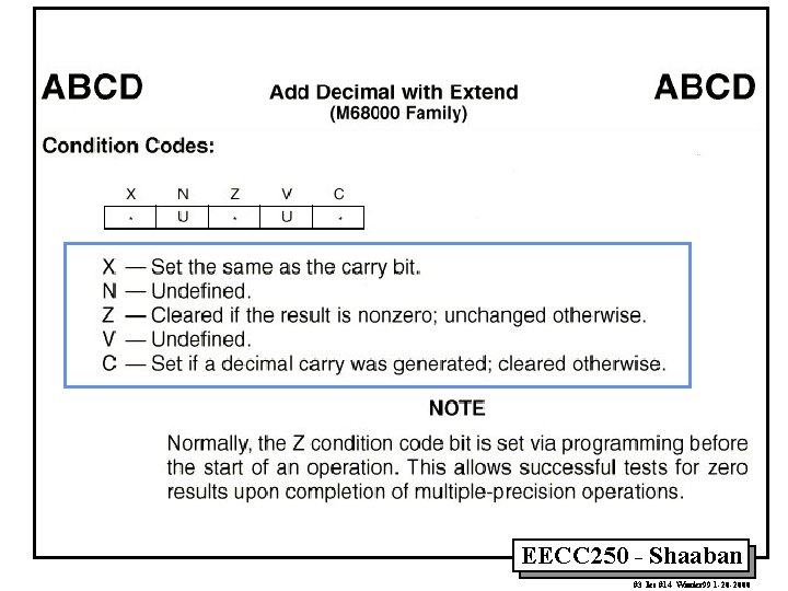 EECC 250 - Shaaban #3 lec #14 Winter 99 1 -20 -2000 