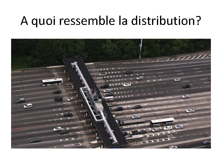 A quoi ressemble la distribution? 