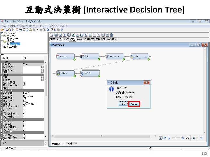 互動式決策樹 (Interactive Decision Tree) 113 