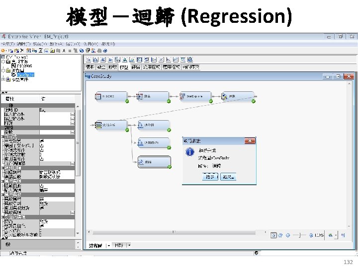 模型－迴歸 (Regression) 132 