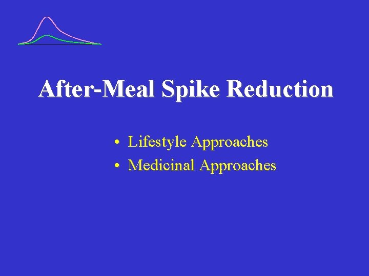 After-Meal Spike Reduction • Lifestyle Approaches • Medicinal Approaches 