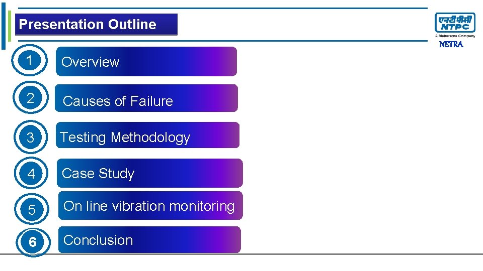 Click to edit Master title style Presentation Outline NETRA 1 Overview 2 Causes of