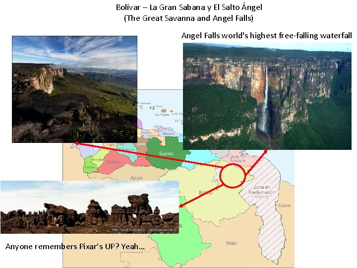 Bolívar – La Gran Sabana y El Salto Ángel (The Great Savanna and Angel