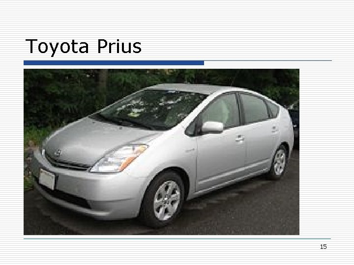 Toyota Prius 15 