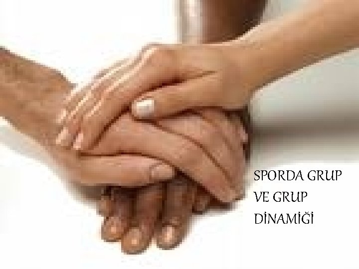 SPORDA GRUP VE GRUP DİNAMİĞİ 