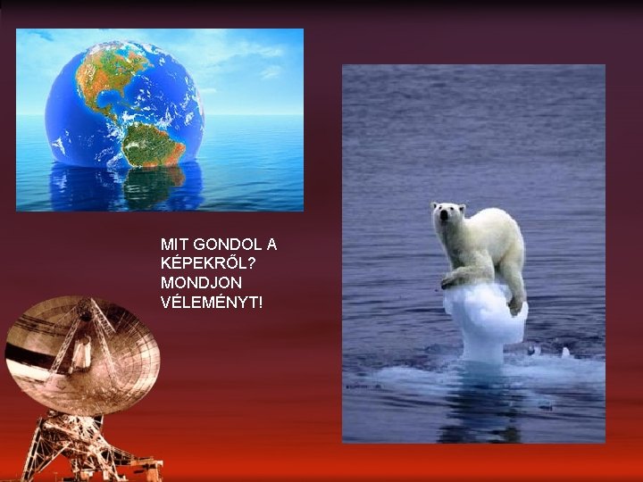 MIT GONDOL A KÉPEKRŐL? MONDJON VÉLEMÉNYT! 