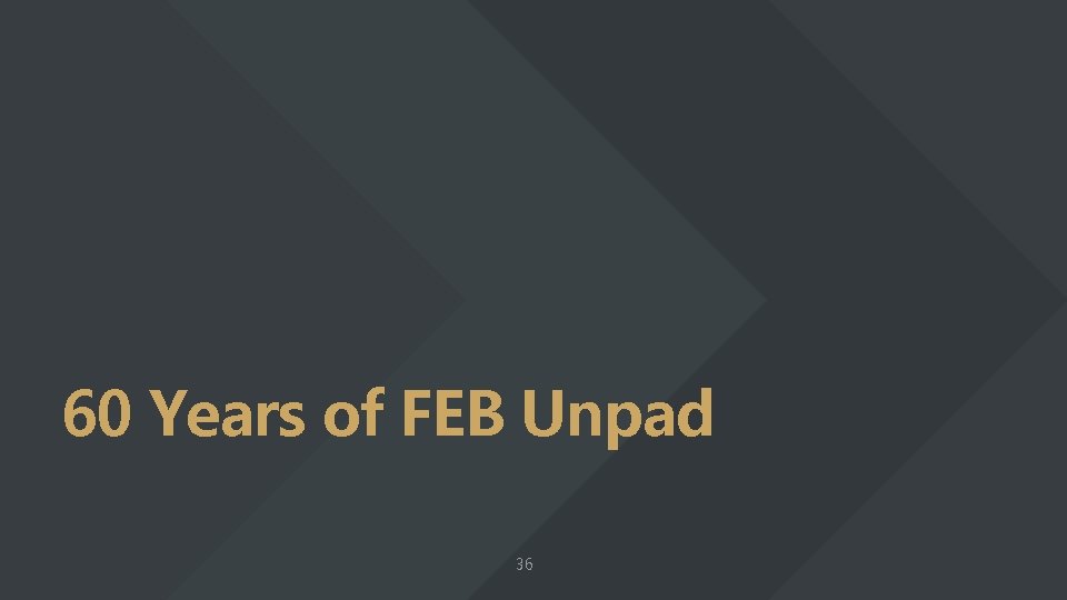 60 Years of FEB Unpad 36 